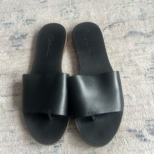 Madewell leather slides